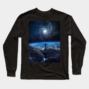 Walking on space Long Sleeve T-Shirt